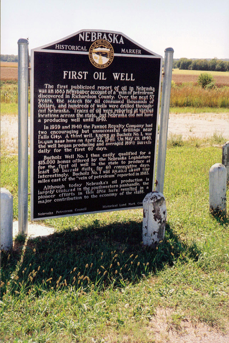 First Oil Well