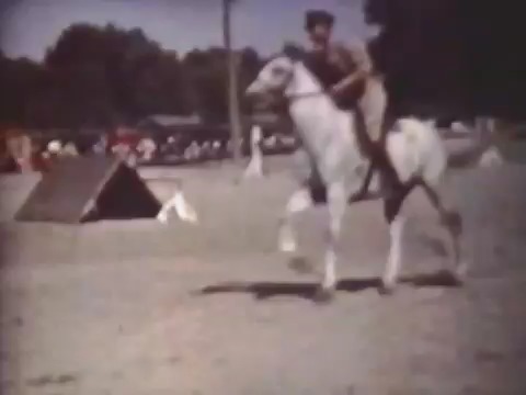 US Army Equestrian Team training at Fort Robinson (excerpt, 1938)