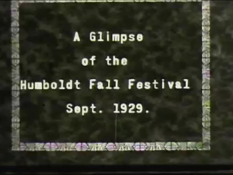 Fall Festival, Humboldt, Nebraska (1929)